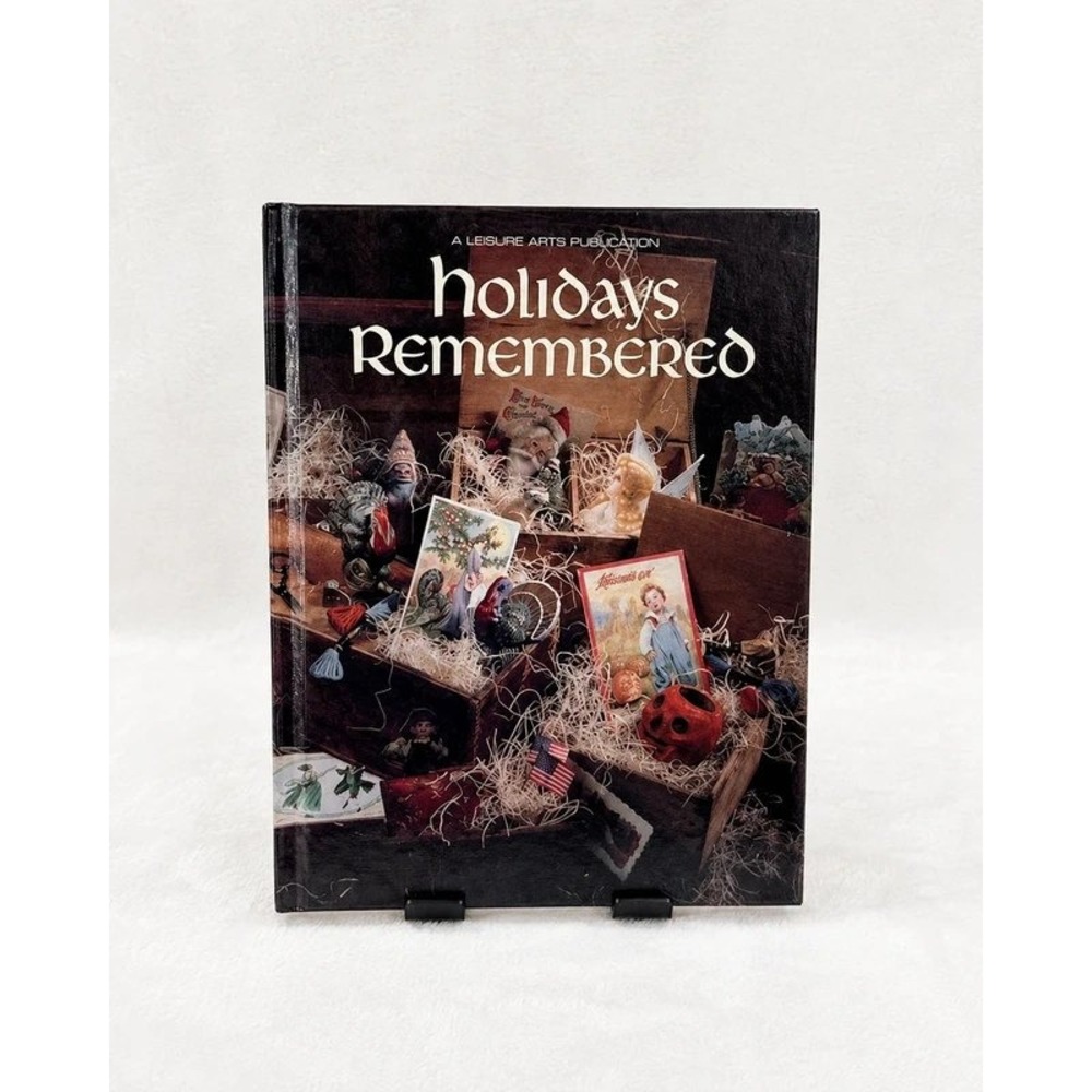 Vintage 1993 Holidays Remembered Book 5 Cross Stitch Patterns Hardcover